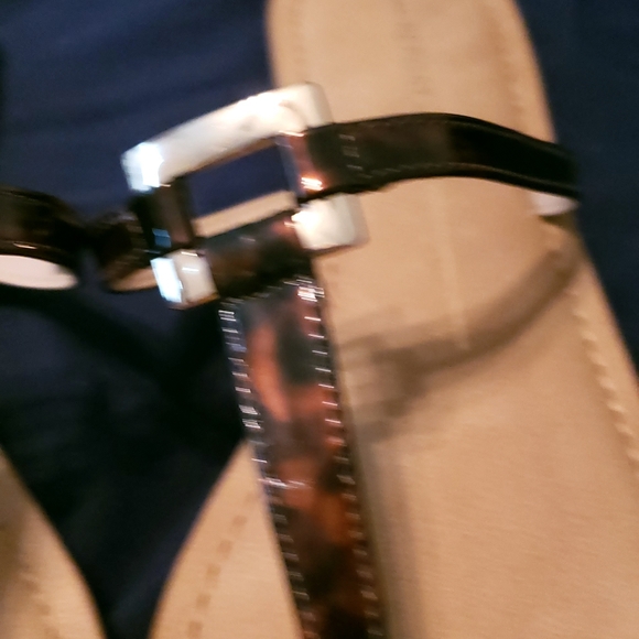 Brand new Report T-Strap Tortoiseshell Sandals - Picture 2 of 4